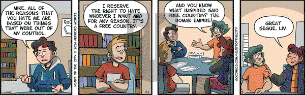 Heart of the City - Friday January 12, 2024 Comic Strip