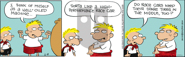 Soup to Nutz - Old on Tuesday February 8, 2011 Comic Strip