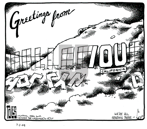Tom Toles on Friday July 3, 2009 Comic Strip