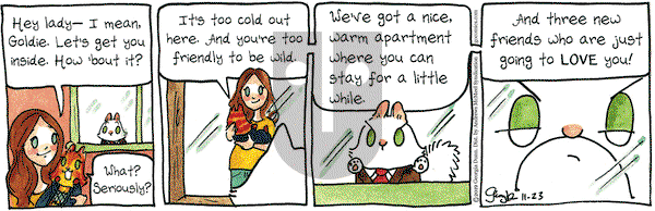 Breaking Cat News on Saturday November 23, 2019 Comic Strip