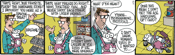 Monty on Thursday March 2, 2017 Comic Strip