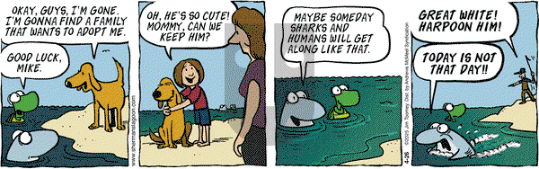 Sherman's Lagoon on Saturday April 26, 2025 Comic Strip