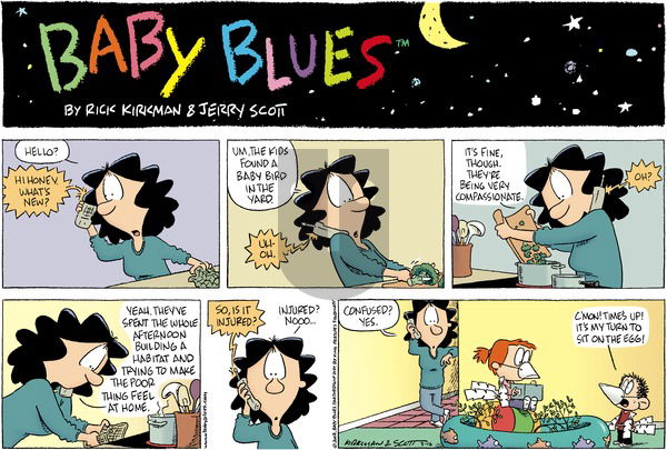 Baby Blues on Sunday March 16, 2008 Comic Strip