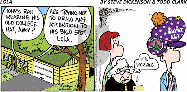 Lola on Sunday May 1, 2005 Comic Strip