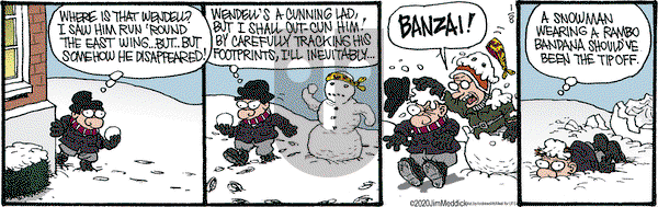 Monty on Wednesday January 8, 2020 Comic Strip