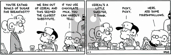 FoxTrot on Sunday December 8, 2002 Comic Strip