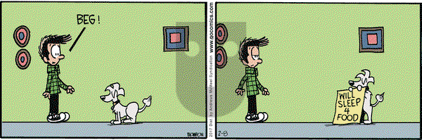 Grand Avenue on Wednesday February 8, 2017 Comic Strip