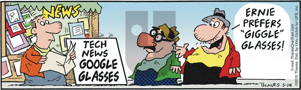 Frank and Ernest on Tuesday May 14, 2013 Comic Strip