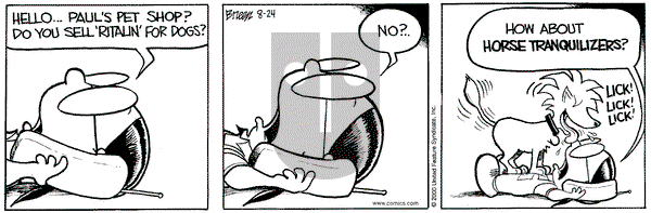 Grand Avenue on Thursday August 24, 2000 Comic Strip