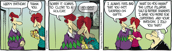 The Buckets on Thursday January 2, 2020 Comic Strip