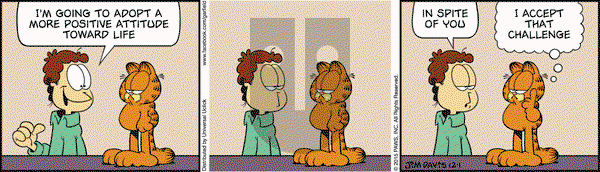 Garfield on Tuesday December 1, 2015 Comic Strip