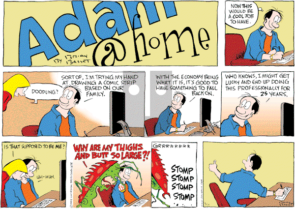 Adam@Home - Sunday March 15, 2009 Comic Strip