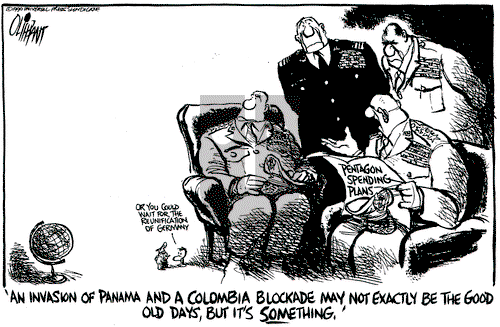 Pat Oliphant on Tuesday January 9, 1990 Comic Strip