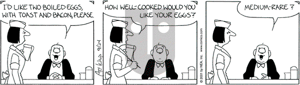 The Born Loser on Monday October 1, 2001 Comic Strip