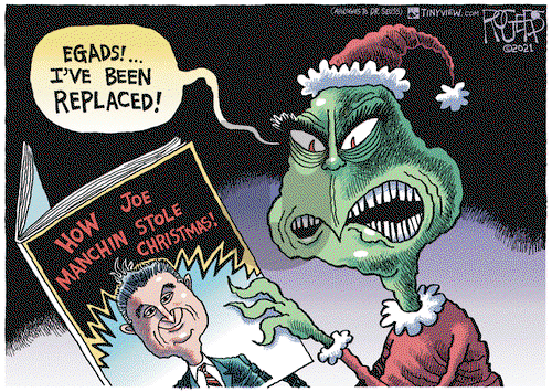 Rob Rogers on Wednesday December 22, 2021 Comic Strip