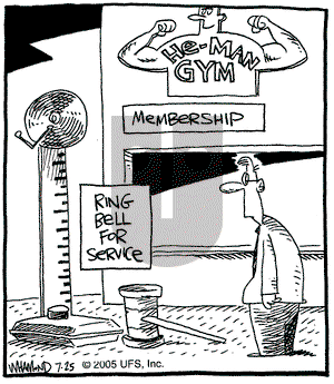 Reality Check on Monday July 25, 2005 Comic Strip