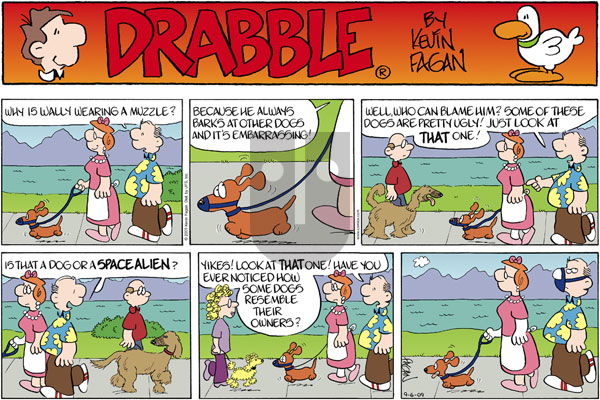 Drabble on Sunday September 6, 2009 Comic Strip