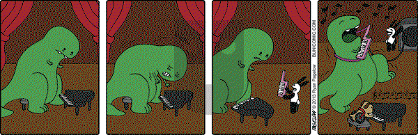 Buni on Monday October 7, 2013 Comic Strip