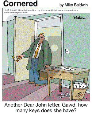 Cornered on Saturday November 12, 2011 Comic Strip