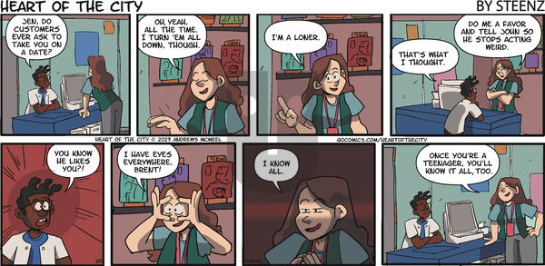 Heart of the City on Sunday May 7, 2023 Comic Strip