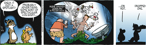 Over the Hedge - Saturday November 23, 2024 Comic Strip