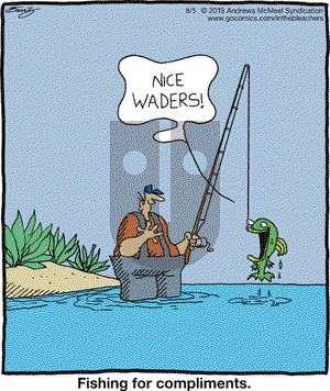 In the Bleachers on Monday August 5, 2019 Comic Strip