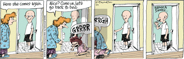 Cul de Sac - Thursday March 5, 2015 Comic Strip