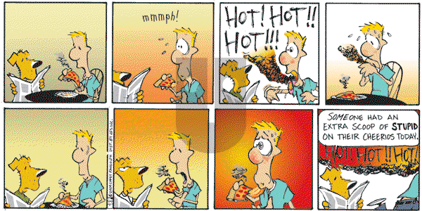 Barkeater Lake on Sunday January 29, 2012 Comic Strip