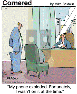 Cornered on Tuesday July 2, 2019 Comic Strip