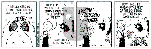 Cow and Boy Classics on Thursday May 10, 2007 Comic Strip