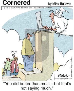 Cornered on Thursday June 18, 2020 Comic Strip
