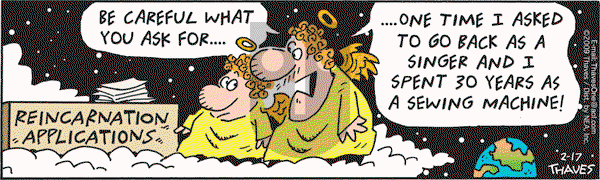 Frank and Ernest - Tuesday February 17, 2009 Comic Strip