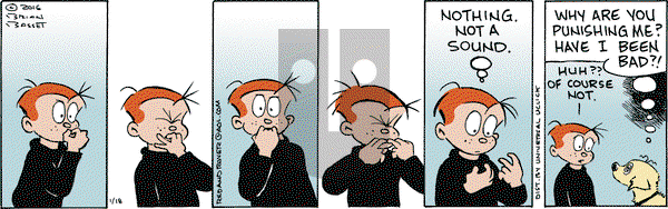 Red and Rover on Monday January 18, 2016 Comic Strip