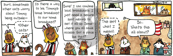 Breaking Cat News on Wednesday September 12, 2018 Comic Strip