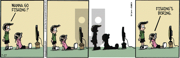 Grand Avenue on Monday July 27, 2015 Comic Strip
