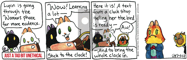Breaking Cat News on Wednesday May 28, 2025 Comic Strip