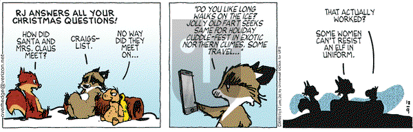 Over the Hedge on Wednesday December 9, 2015 Comic Strip
