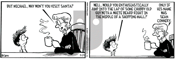 Grand Avenue on Thursday November 29, 2007 Comic Strip