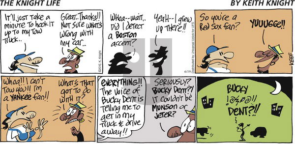 The Knight Life on Sunday June 19, 2016 Comic Strip