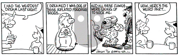 Arlo and Janis on Tuesday November 30, 1999 Comic Strip
