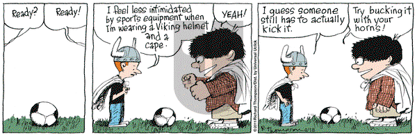 Cul de Sac on Monday April 18, 2011 Comic Strip