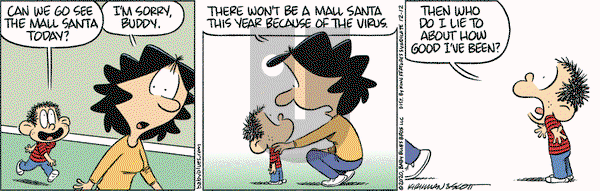 Baby Blues on Saturday December 12, 2020 Comic Strip