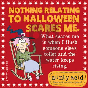 Aunty Acid - Thursday October 31, 2019 Comic Strip