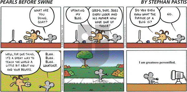 Pearls Before Swine on Sunday January 29, 2006 Comic Strip