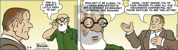 Alley Oop on Friday March 4, 2011 Comic Strip