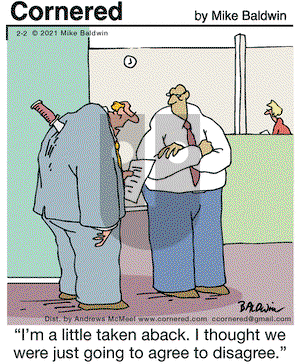 Cornered on Tuesday February 2, 2021 Comic Strip