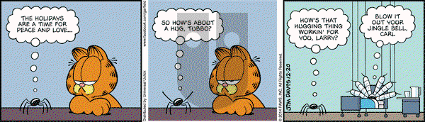 Garfield on Saturday December 20, 2014 Comic Strip