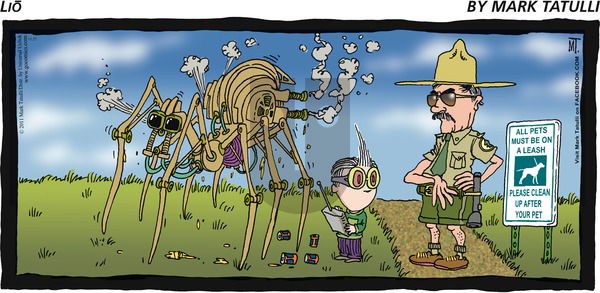 Lio on Sunday November 27, 2011 Comic Strip