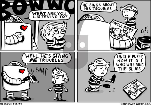 Robbie and Bobby on Tuesday May 13, 2025 Comic Strip