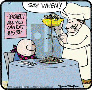 Ziggy on Thursday May 5, 2016 Comic Strip